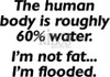 60% water