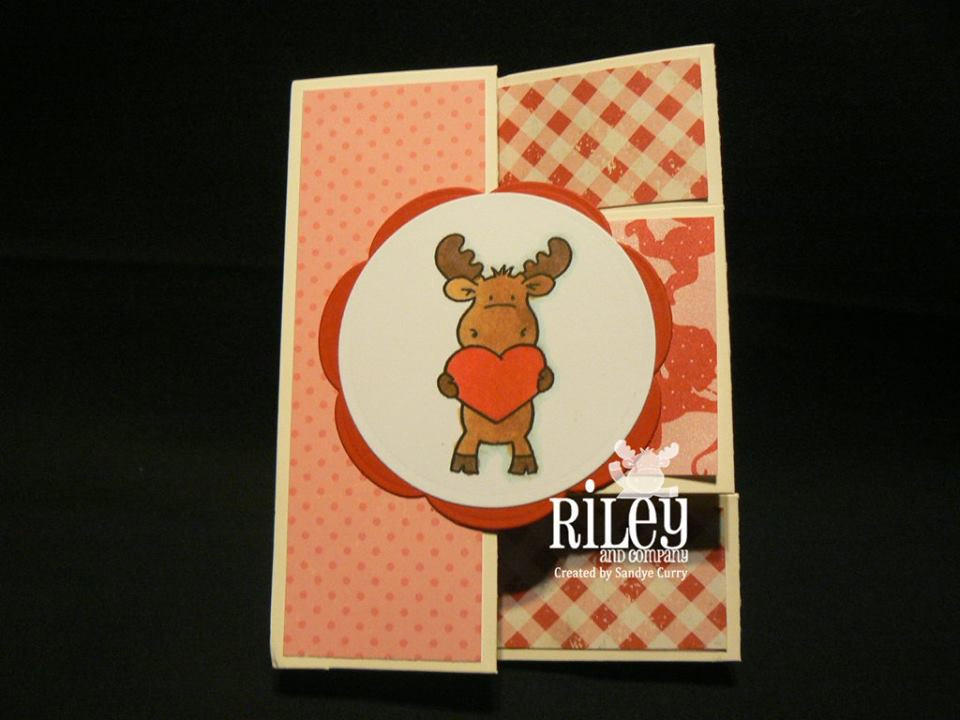 Riley and Company, Riley the Moose, red rubber stamps, Funny Bones