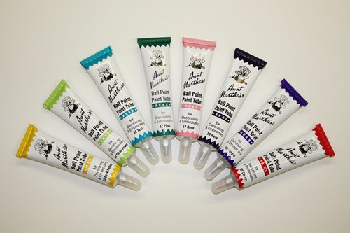 Aunt Martha's Ballpoint Paint 8 Pack (Jewel) Aunt Martha's Ballpoint Paint 8 Pack (Jewel)