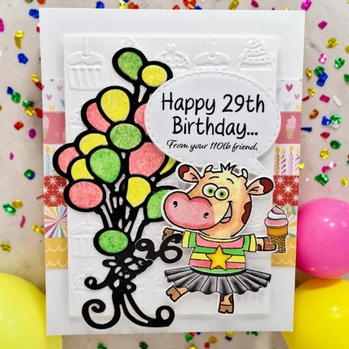 Basic Dress Up Cow die set (set of 4)