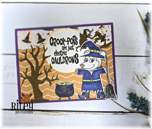 Dress Up Riley - Halloween 2 clear stamp set Dress Up Riley - Halloween 2 clear stamp set