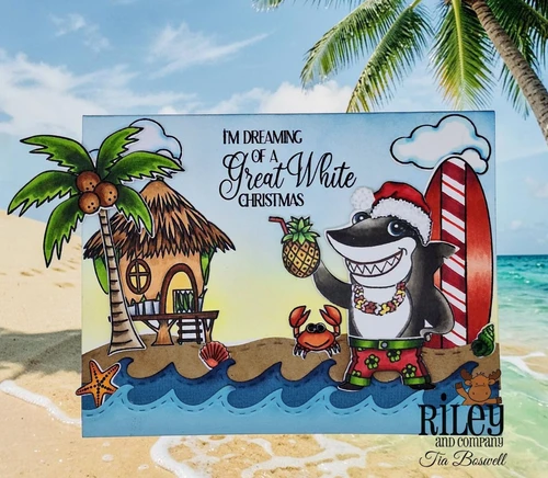Dress Up Riley-Beach die set (set of 17)