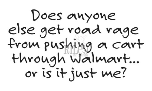 Road rage at Walmart