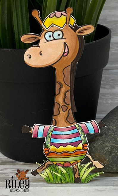 Dress Up Riley - Chicks and Bunnies clear stamp set