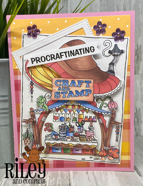 Urban Chic Business District - Craft and Stamp Shop die (set of 9) Urban Chic Business District - Craft and Stamp Shop die (set of 9)