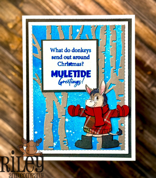 Dress Up Riley - Winter Accessories Clear Stamp Set