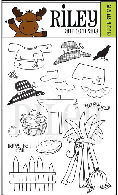Dress Up Riley - Fall Clear Stamps Dress Up Riley - Fall Clear Stamps