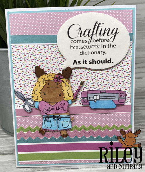 Dress Up Riley - Crafters clear stamp set Dress Up Riley - Crafters clear stamp set