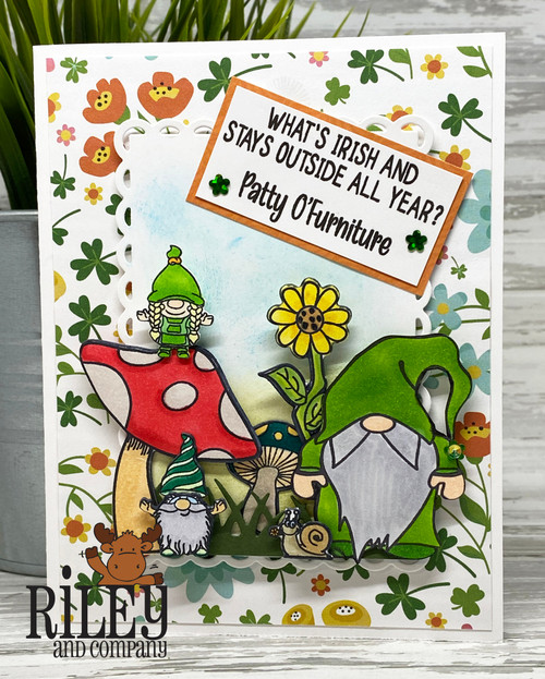 Mushroom Lane - Gnomies and Accessories die set