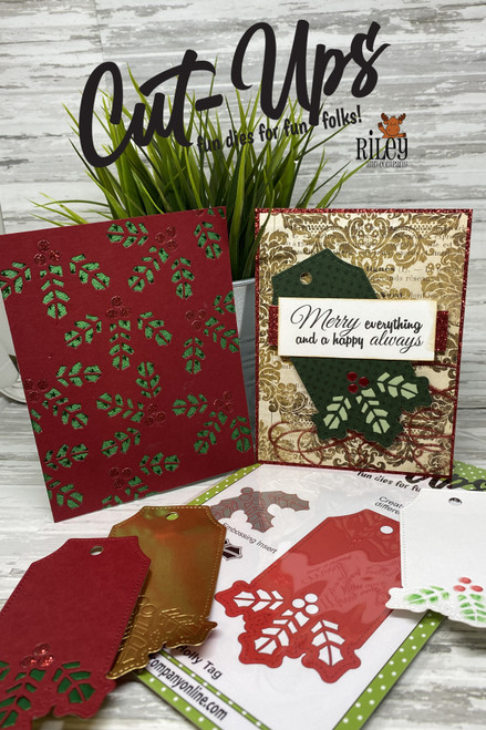 Christmas Tag - Holly Christmas Tag - Holly