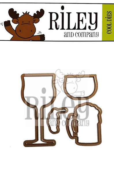 Wine Glass/Beer Mug Duo (4 dies) Wine Glass/Beer Mug Duo (4 dies)