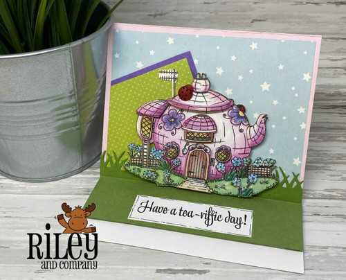 Mushroom Lane - Teapot House 1 Layering Sheets Mushroom Lane - Teapot House 1 Layering Sheets