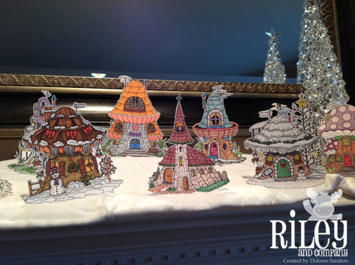 Mushroom Lane - Church Layering Sheets Mushroom Lane - Church Layering Sheets