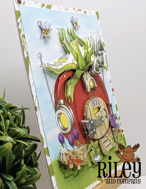 Veggie Lane - Tomatovilla Layering Sheets Veggie Lane - Tomatovilla Layering Sheets