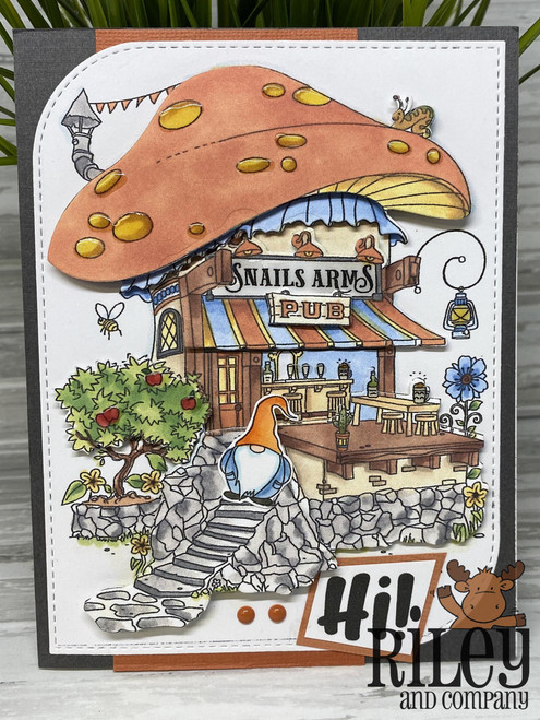 Urban Chic Business District - Snails Arms Pub Layering Sheets