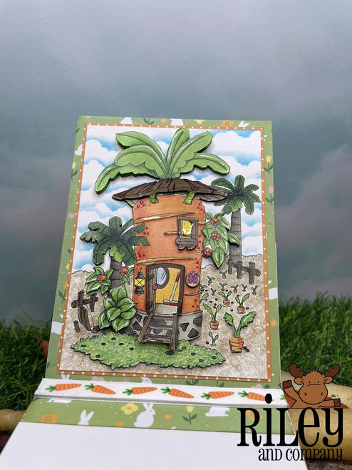 Veggie Lane - Carrot Cottage Layering Sheets Veggie Lane - Carrot Cottage Layering Sheets