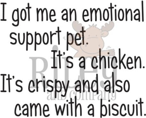 Emotional Support Chicken