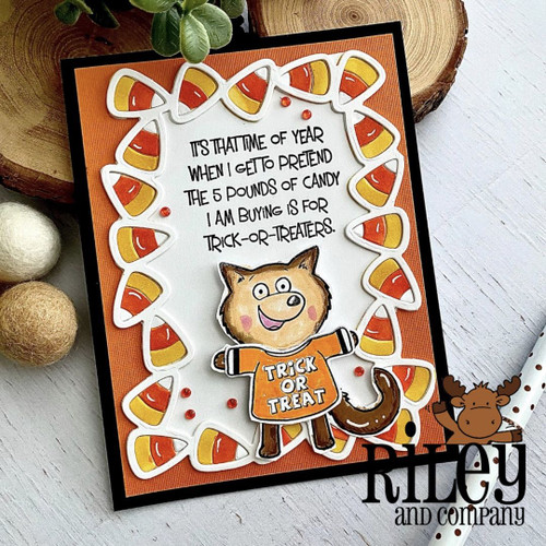 Candy Corn Border die set (6 pieces) Candy Corn Border die set (6 pieces)