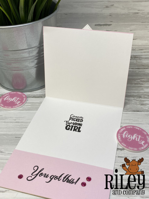 Crafters Against Cancer stamp set and die