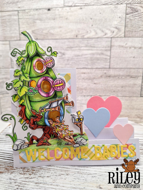 Veggie Lane - The Pea Pod Layering Sheets Veggie Lane - The Pea Pod Layering Sheets