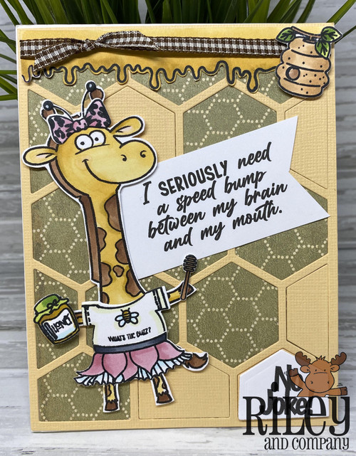 Honey Bee stamp and die set