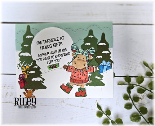 Snowy Trees - (set of 4) Snowy Trees - (set of 4)