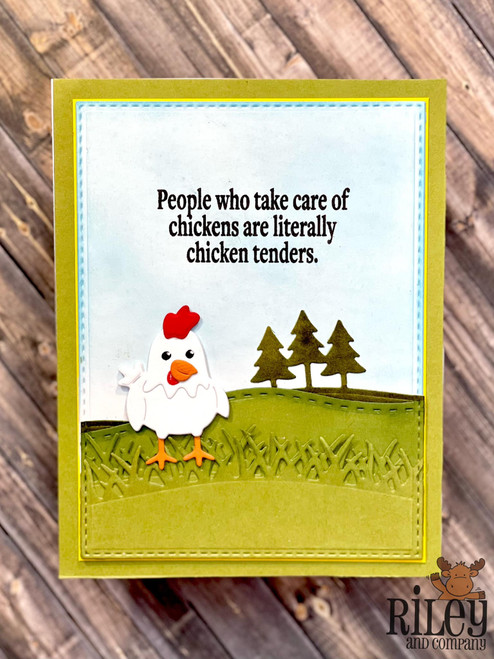 Stitched Rectangles - (set of 6)