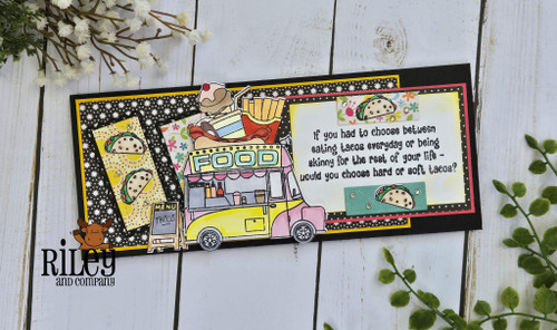 Dress Up Riley - Food Truck die set (set of 17) Dress Up Riley - Food Truck die set (set of 17)