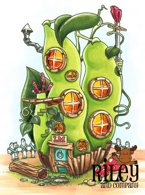 Veggie Lane - Lisa's Lima Bean B&B Layering Sheets