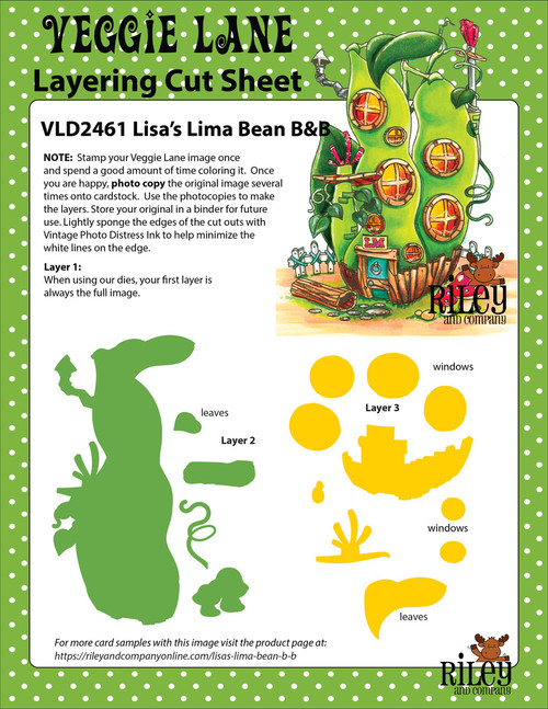 Veggie Lane - Lisa's Lima Bean B&B Layering Sheets