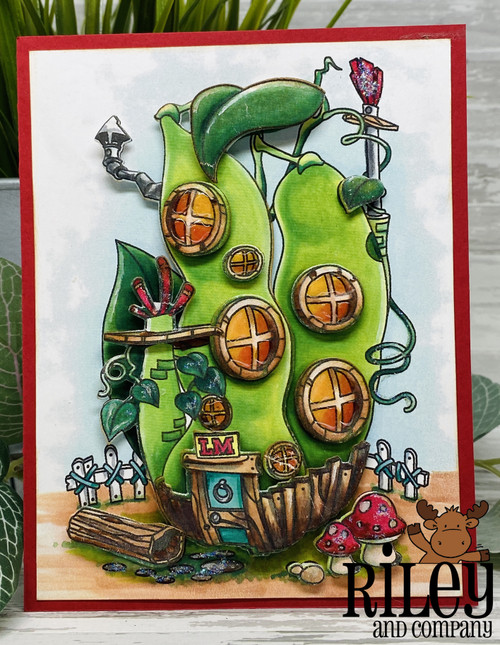 Veggie Lane - Lisa's Lima Bean B&B Layering Sheets