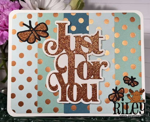 Stacked Just For You - set of 2