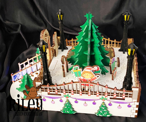 Town Square 2025 Wood Kit - Santa's Village Collection