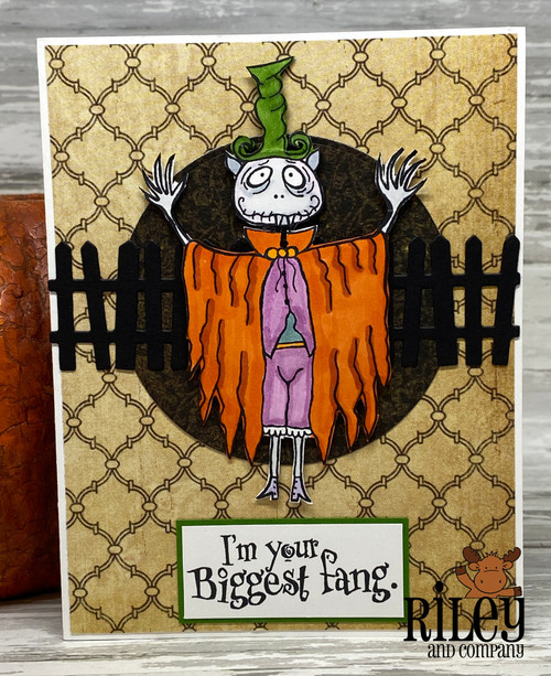 Spooky Hollow "Fangtastic" clear stamp set Spooky Hollow "Fangtastic" clear stamp set