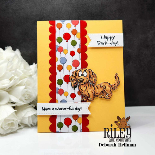 Woody & Hazel Jean Puppy Power die set (set of 4)