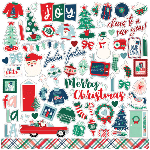 Sticker Sheet - Happy Holidays