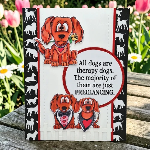 Woody & Hazel Jean Be My Valentine die set (set of 9)
