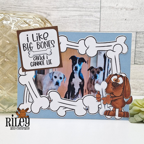 Dog Bone Frame die set (set of 3)