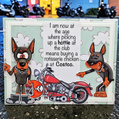 Dobermans-DUH! die set (set of 6)