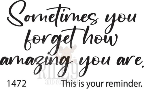 Sometimes You Forget