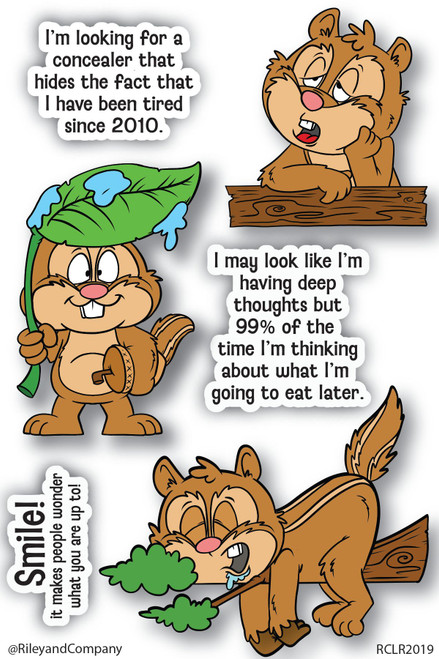 Chipmunks 1 die set (set of 3)