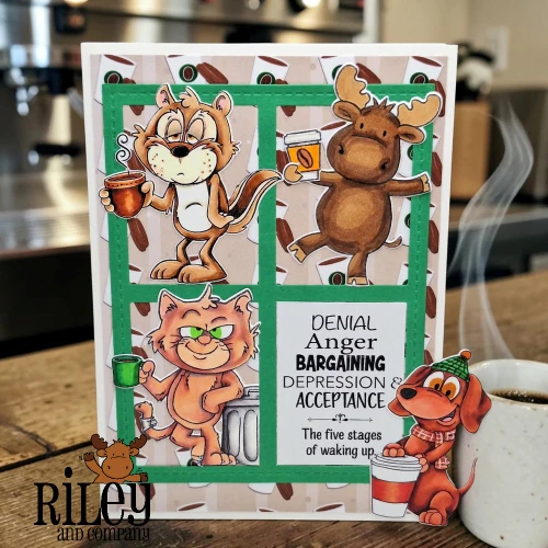 Chipmunks 2 clear stamp set 