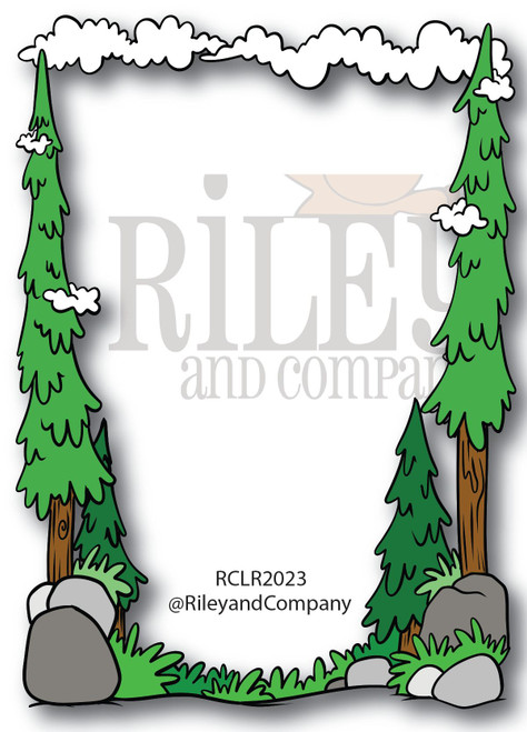 Outdoor Frame clear stamp set