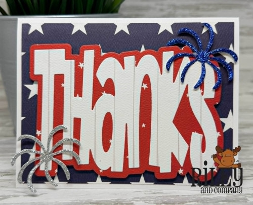  Glue and Go - Patriotic Card #1
