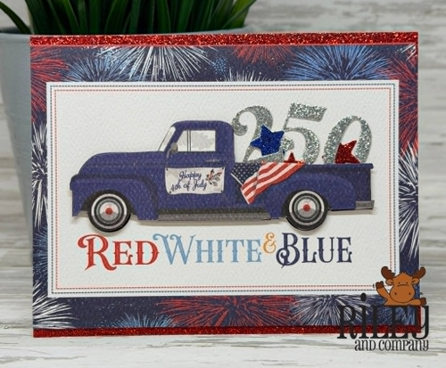 Glue and Go - Patriotic Card #4