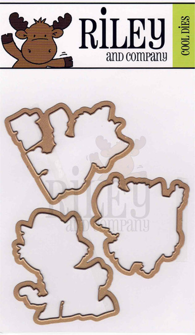 Hank Does Christmas die set (set of 3)