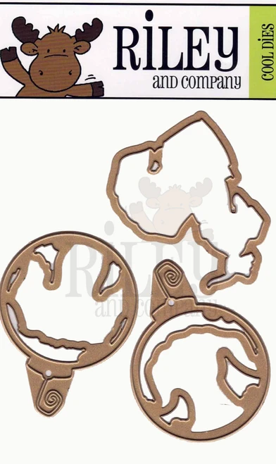 Woody & Hazel Jean Ornaments die set  (set of 3)