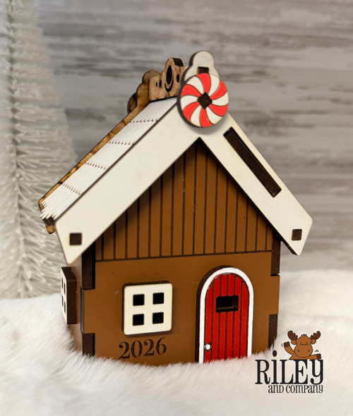 2026 Gingerbread House Ornament Kit