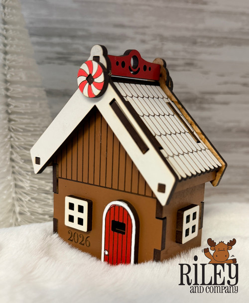 2026 Gingerbread House Ornament Kit