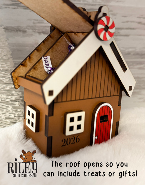 2026 Gingerbread House Ornament Kit